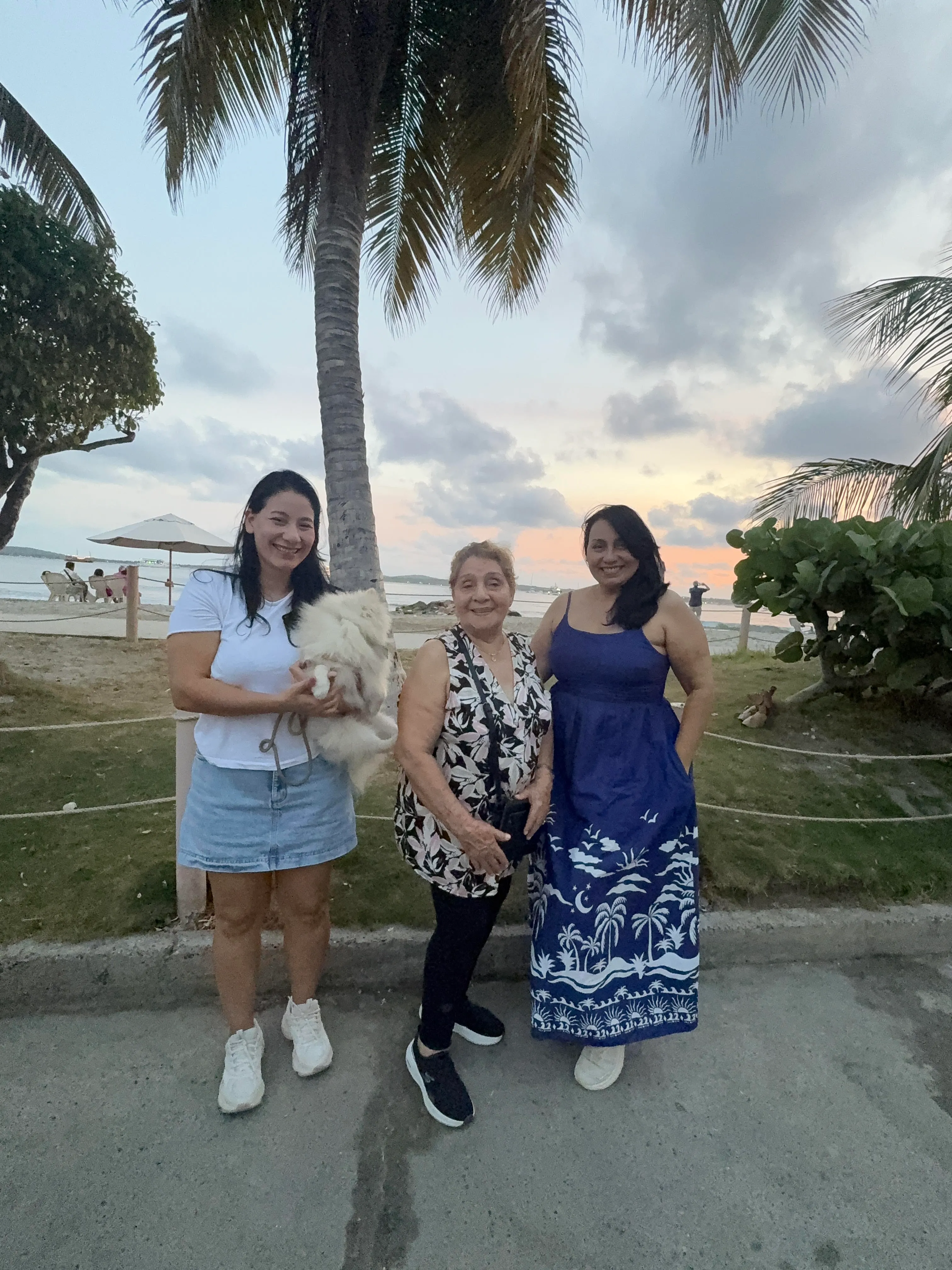 Una familia de viaje · Cartagena